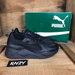 puma rsx triple black